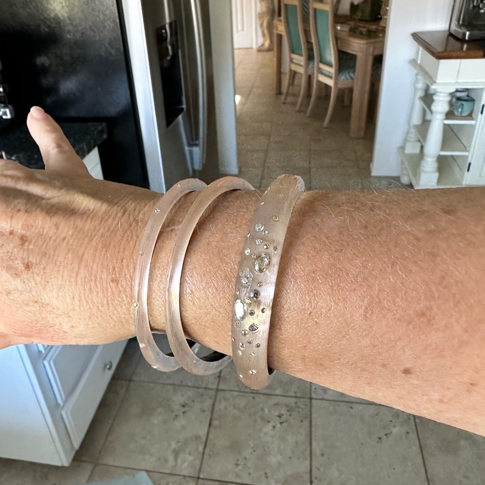 3 piece Alexis Bittar bracelets